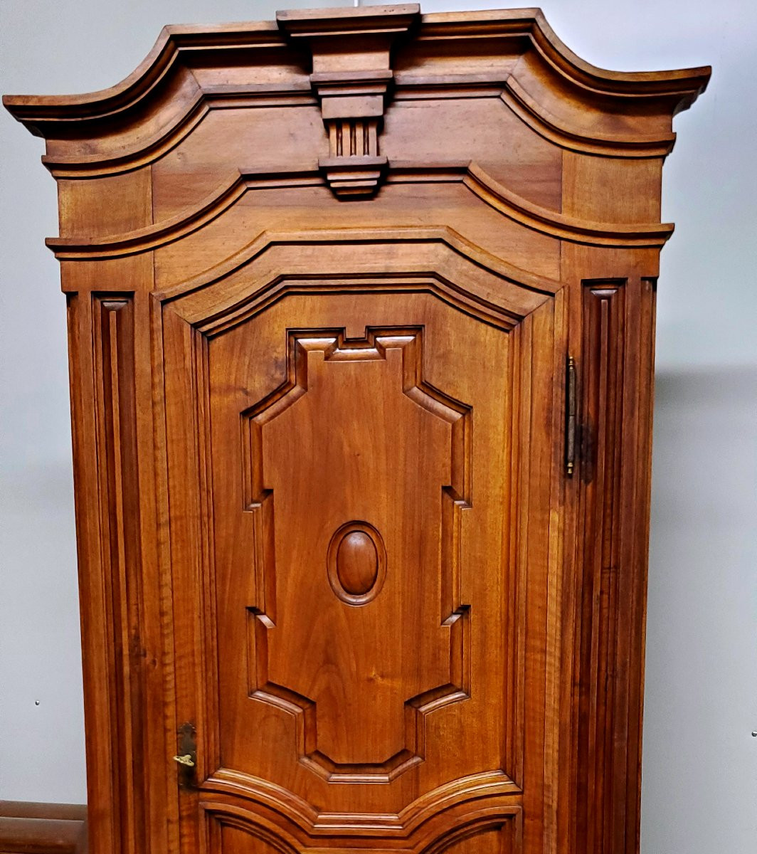 Antique Louis XVI-style Corner Cabinet From The 1850s/80s,-photo-5