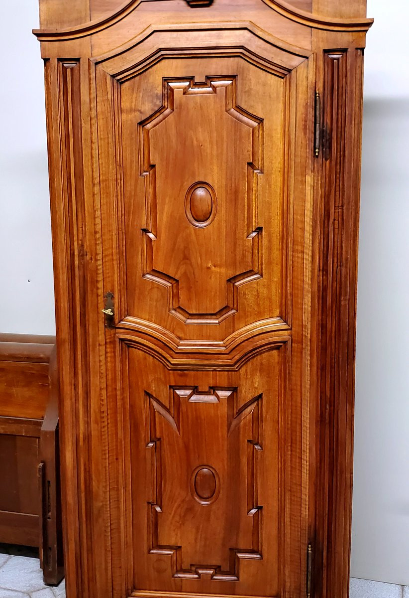 Antique Louis XVI-style Corner Cabinet From The 1850s/80s,-photo-6