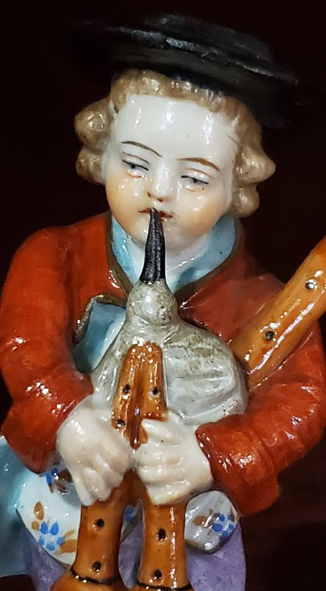 Porcelain Figurine From The Late 19th Century, Made By The German Manufacturer Sitzendorf -photo-7