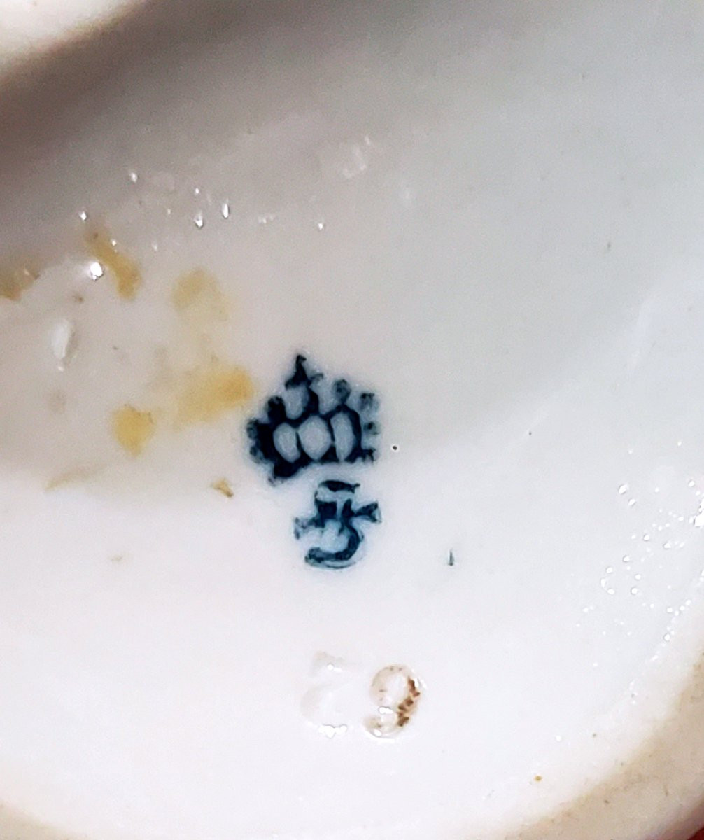 Antique Porcelain Statuette From The German Manufacturer Sitzendorf, Thuringia-photo-7