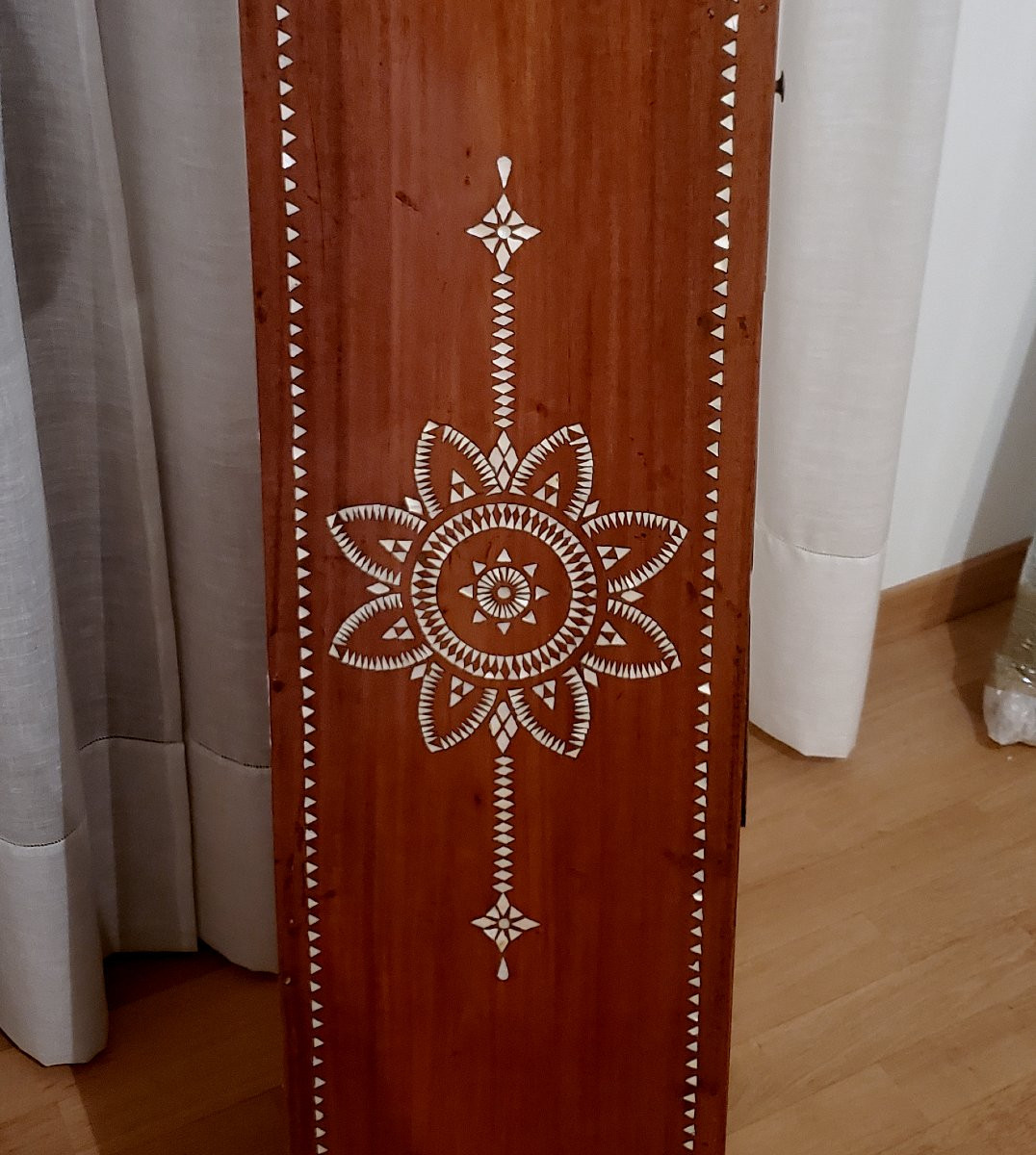 A Unique Oriental 10-drawer Cabinet Inlaid With Mother-of-pearl.-photo-6