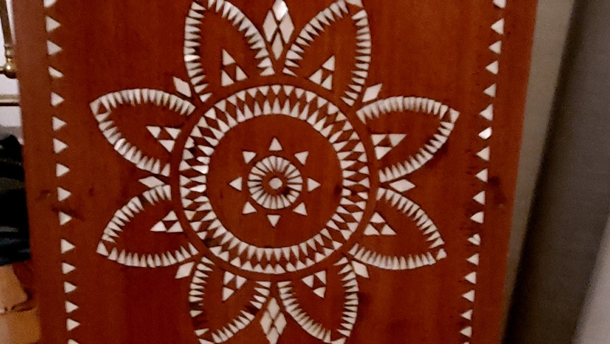 A Unique Oriental 10-drawer Cabinet Inlaid With Mother-of-pearl.-photo-8