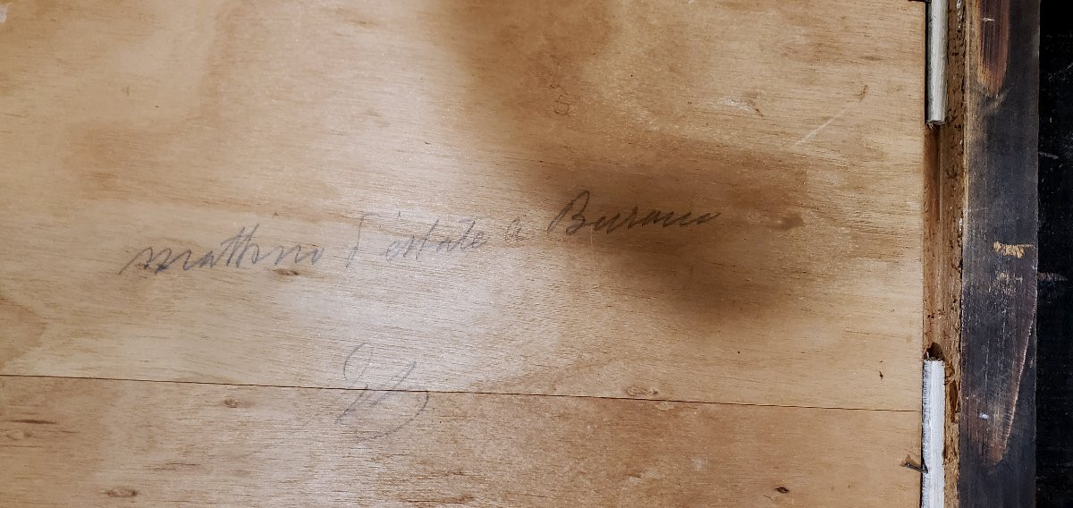 Oil Painting On Panel By Eugenio Bonivento Titled: Summer Morning In Burano. -photo-6