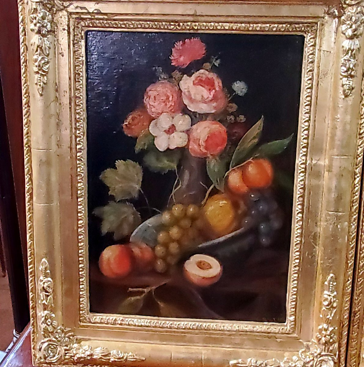 Deux natures mortes signées Contini – Huile sur toile, fin XIXe/début XXe siècle  -photo-2