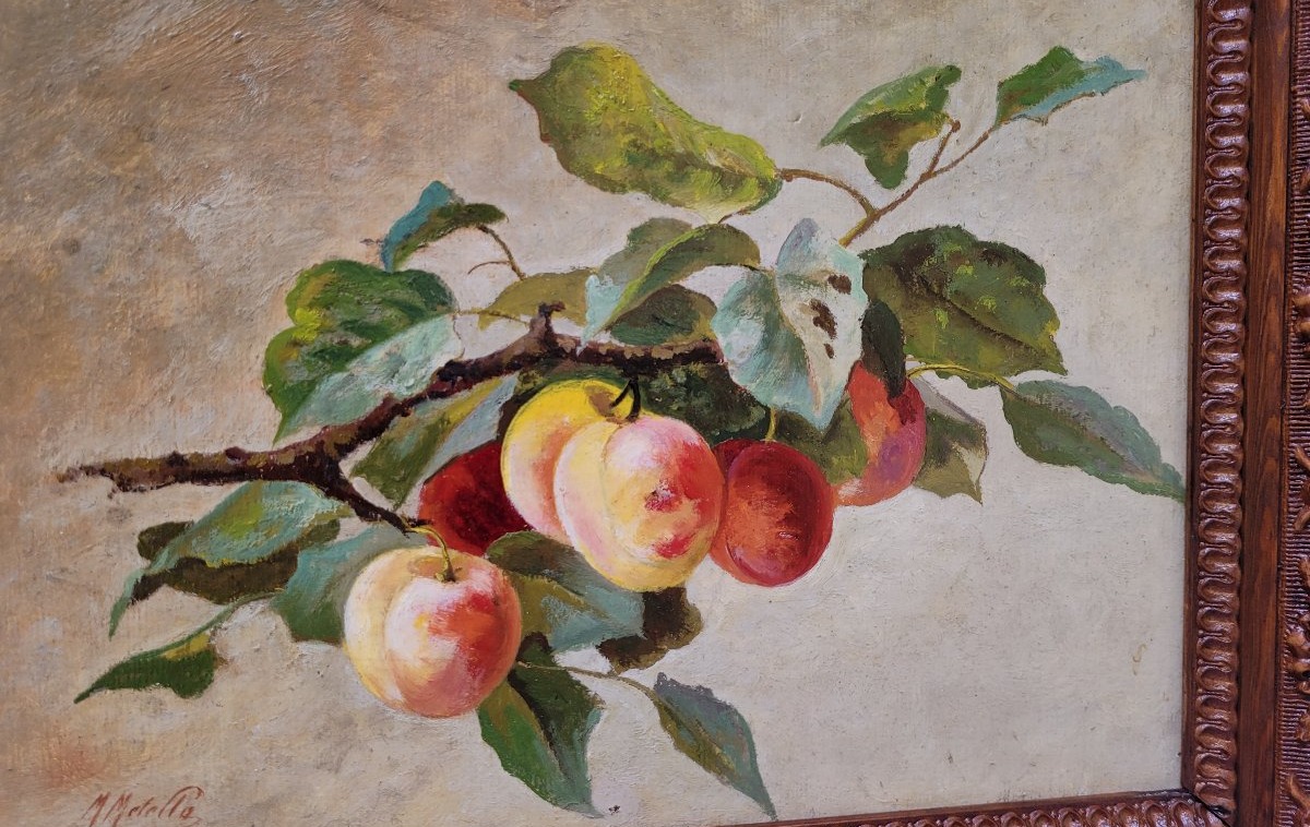 Still Life Painting By Metello Merlo-photo-3