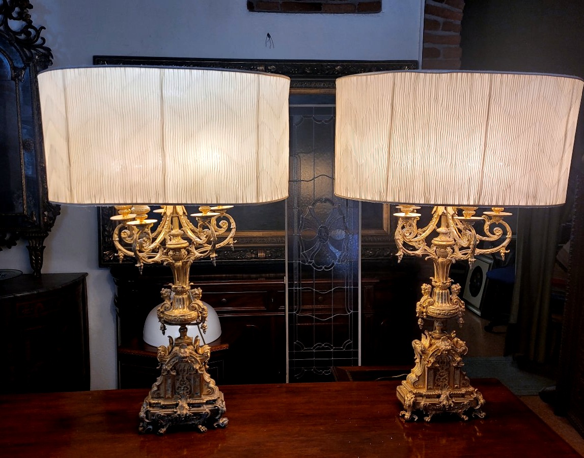 Napoleon III Candlesticks-photo-3