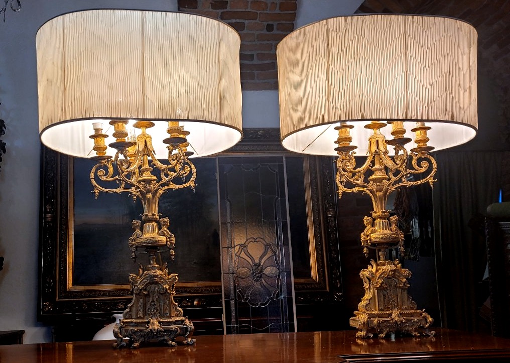 Napoleon III Candlesticks-photo-2