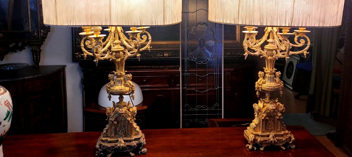 Napoleon III Candlesticks-photo-7