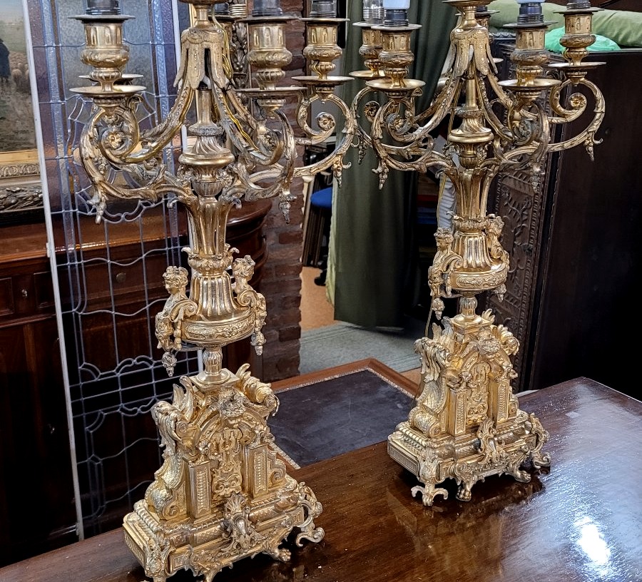 Napoleon III Candlesticks-photo-8