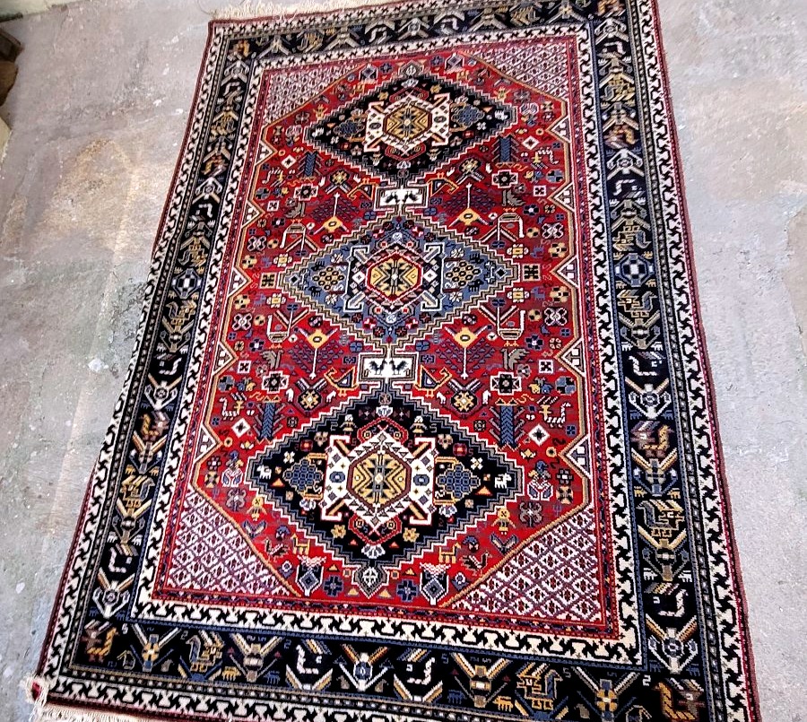 Tapis en laine Kazak du Caucase, 3 mètres x 2 mètres-photo-3