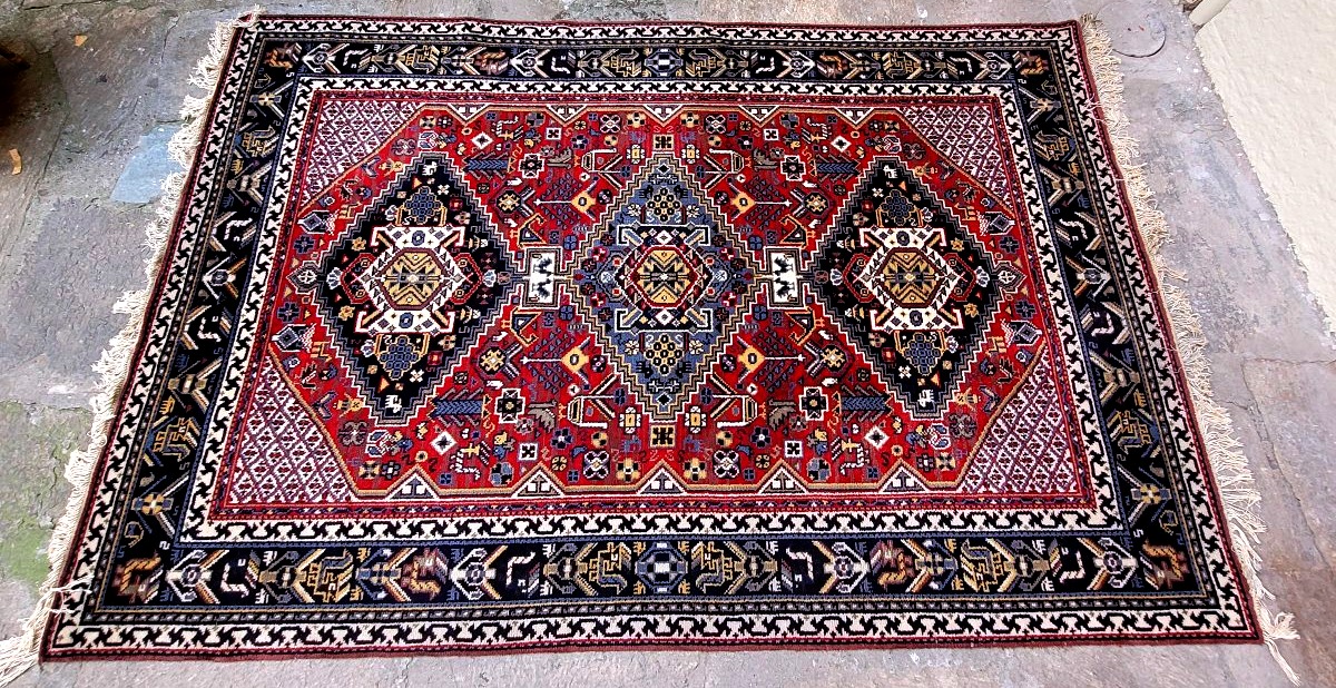 Tapis en laine Kazak du Caucase, 3 mètres x 2 mètres-photo-4
