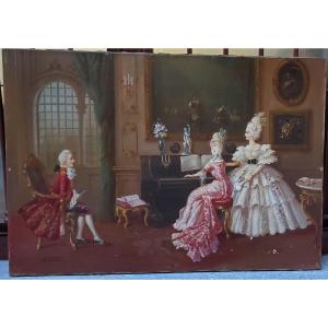 Peinture à l'Huile Sur Toile De Guido Guidi