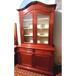 Antique Louis Philippe-era Display Cabinet (built Between 1830 And 1850), French-made Mahogany
