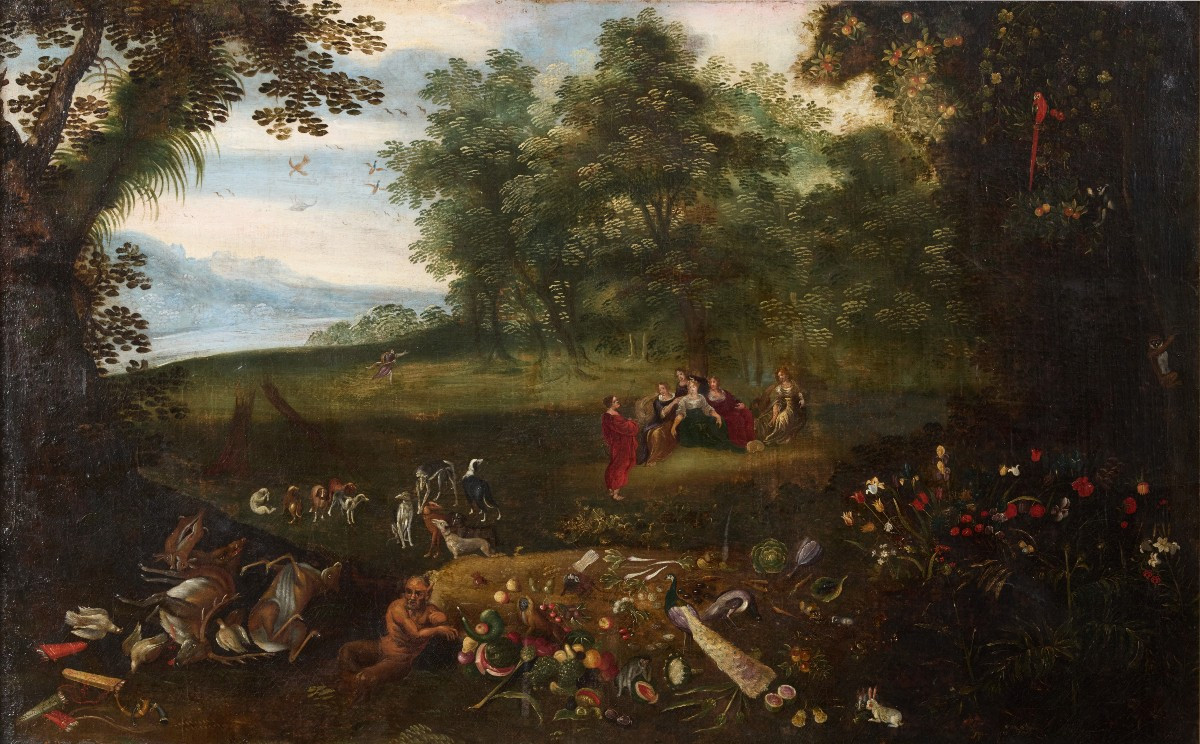 Paysage avec Diane chasseresse 