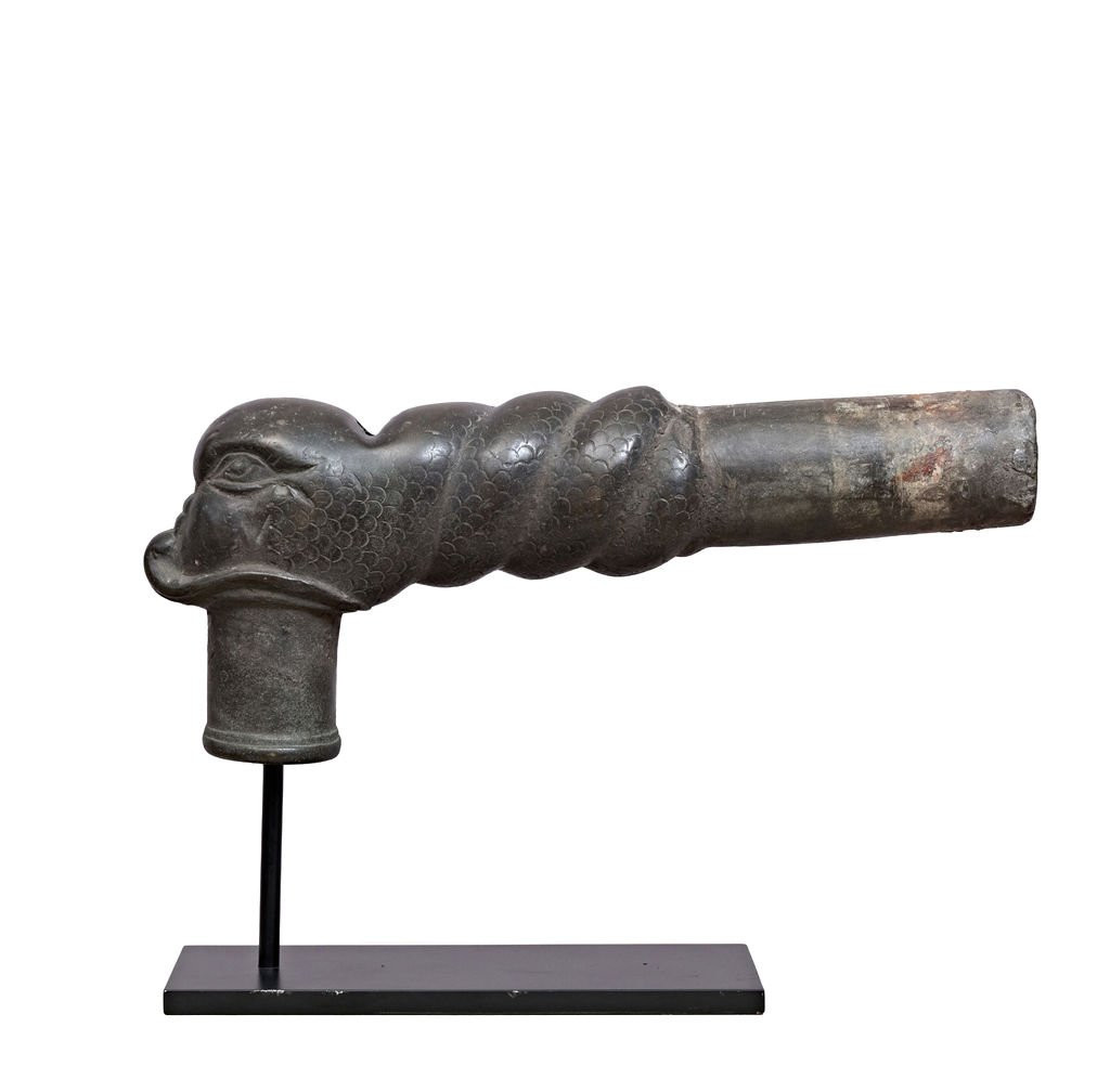 Bronze Dolphin Fountain Spout-photo-4