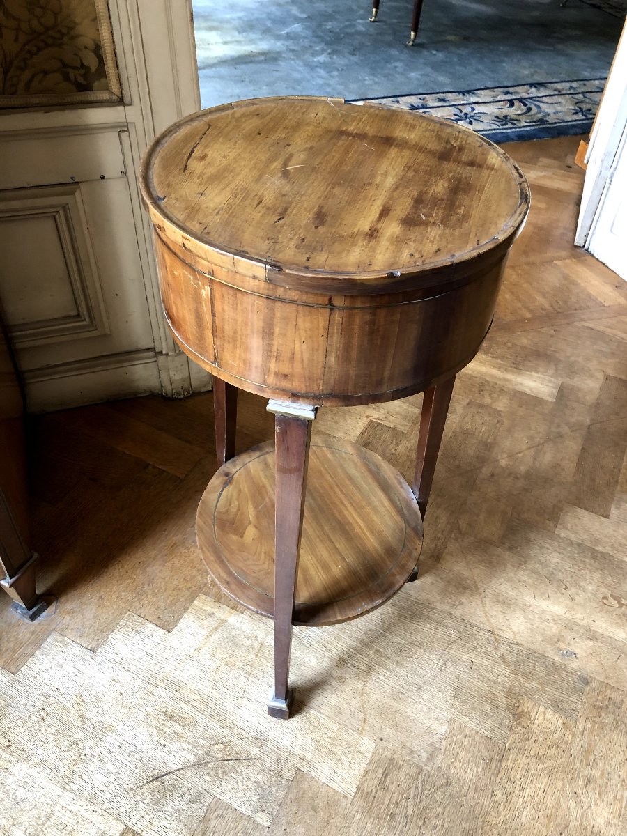 Directoire-style Drum Table -photo-3
