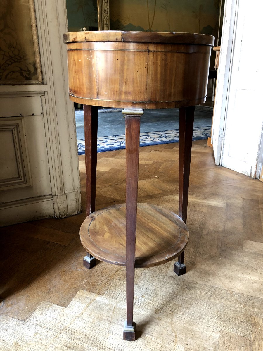 Directoire-style Drum Table -photo-2