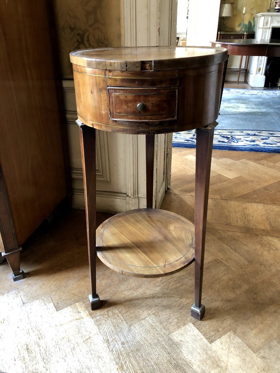 Directoire-style Drum Table 