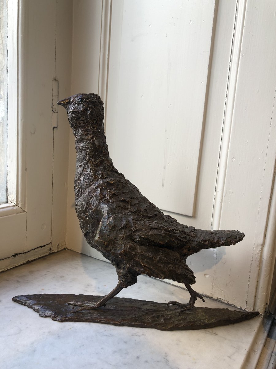 Oiseau en bronze Marie Thys (1954-)