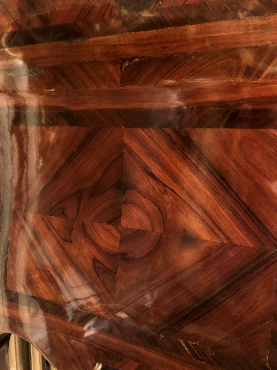 Kingwood Marquetry Bureau De Pente-photo-3