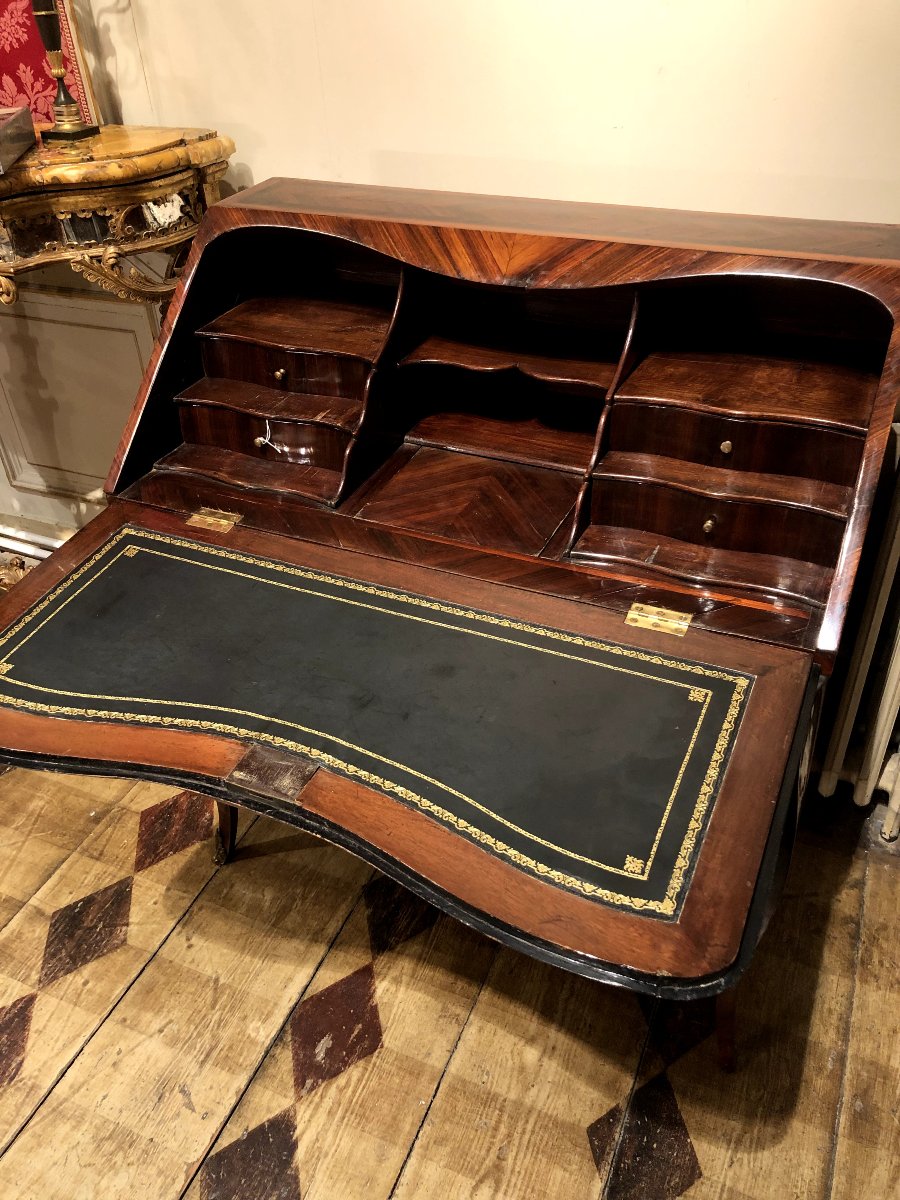 Kingwood Marquetry Bureau De Pente-photo-1