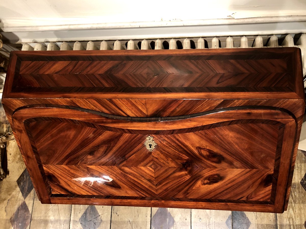 Kingwood Marquetry Bureau De Pente-photo-4