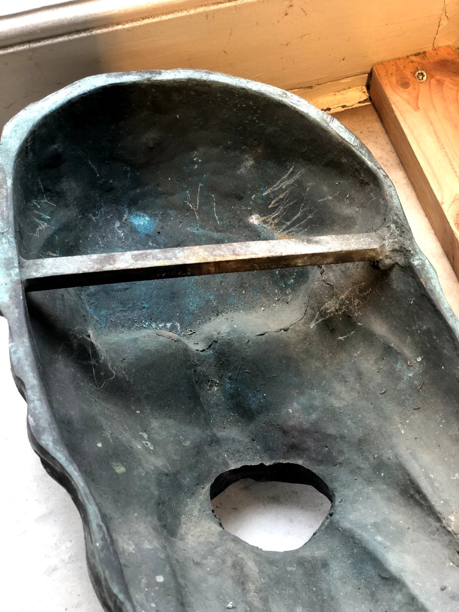 Bronze Fountain Spout: Mask Of Neptune-photo-3