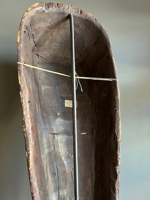 Grand Masque Africain : Ngil, Masque Traditionnel Ethnique "Fang"  Du Gabon-photo-2
