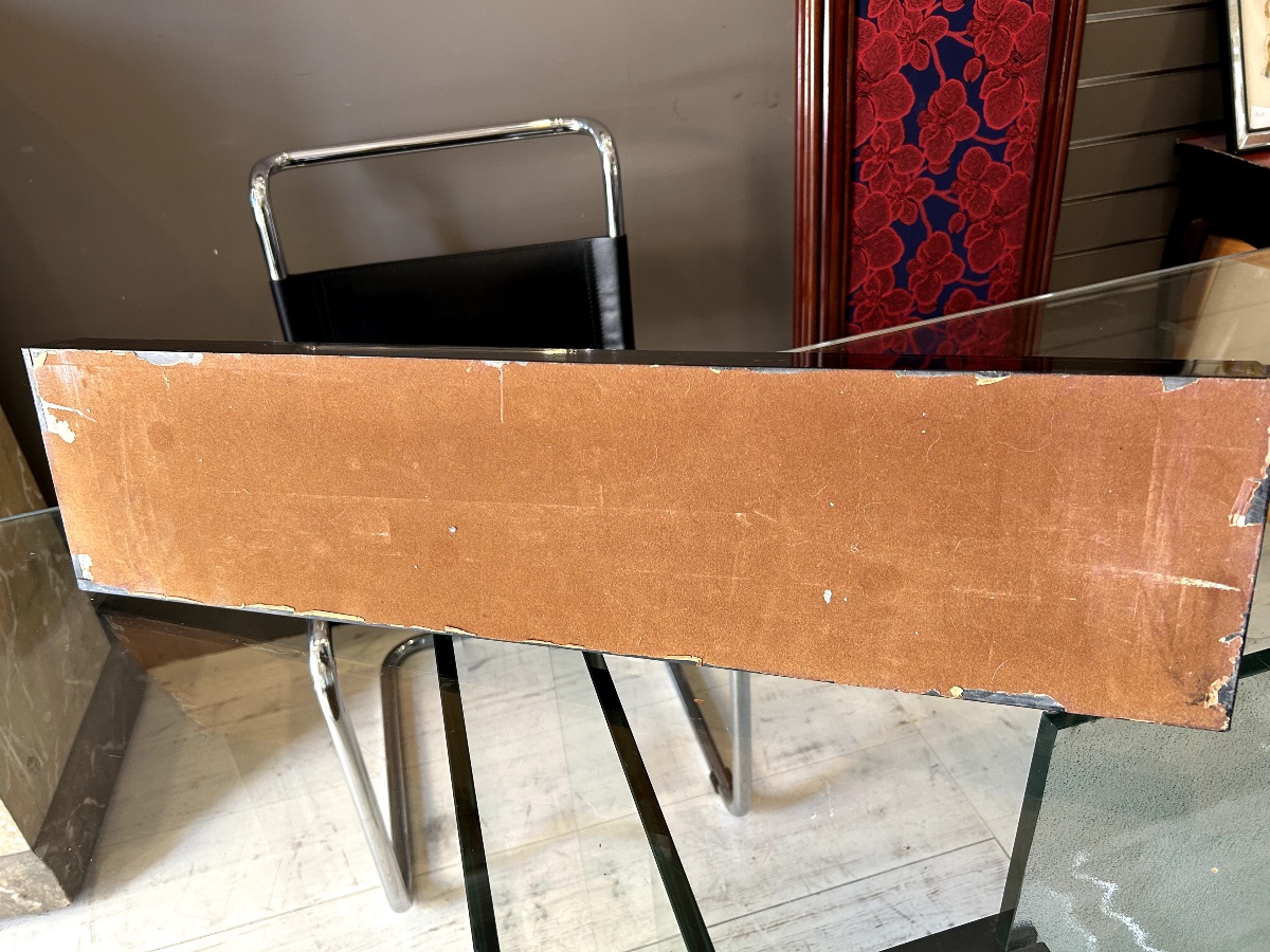 Grande Panthère Noire, Sculpture Animalière  en Bronze , époque Art Déco-photo-1