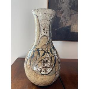 Vase En Céramique De Paul Quéré Vers 1960