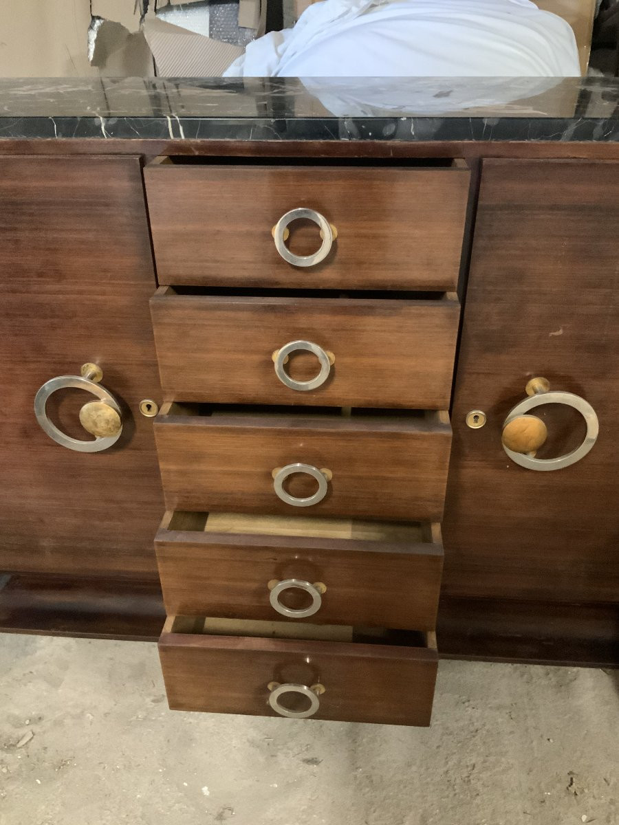 Art Deco Period Rosewood Sideboard-photo-4