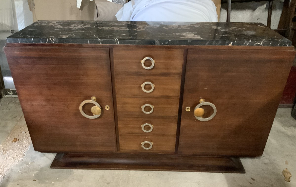 Art Deco Period Rosewood Sideboard