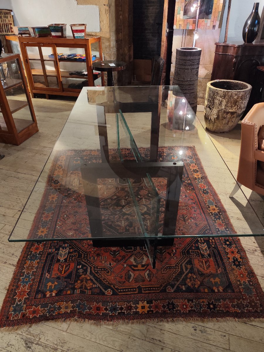 Table en verre