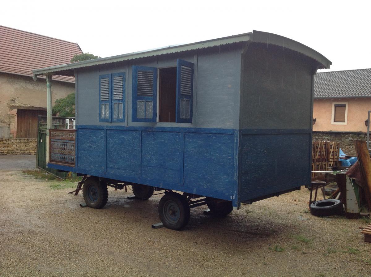 Roulotte En Bois De Teck-photo-2