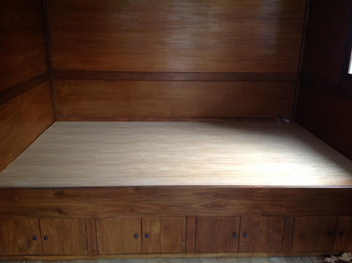 Roulotte En Bois De Teck-photo-2