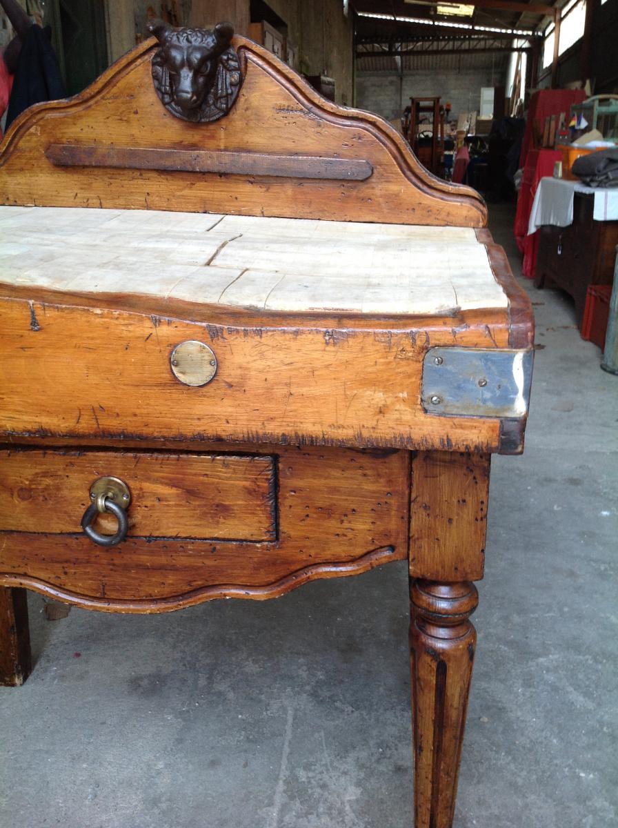 Very Nice Billot De Boucher In His Good Origin-photo-1