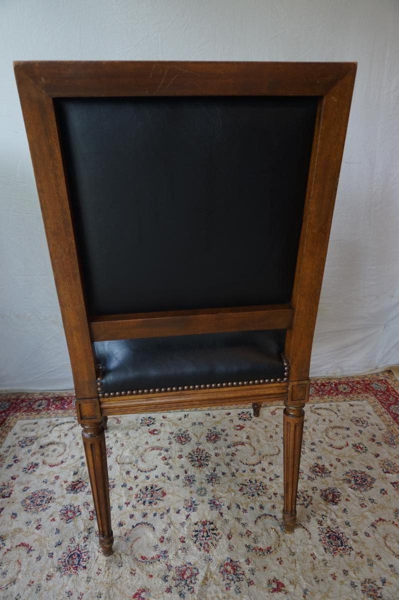 Fauteuil De Bureau Style Louis XVI-photo-1