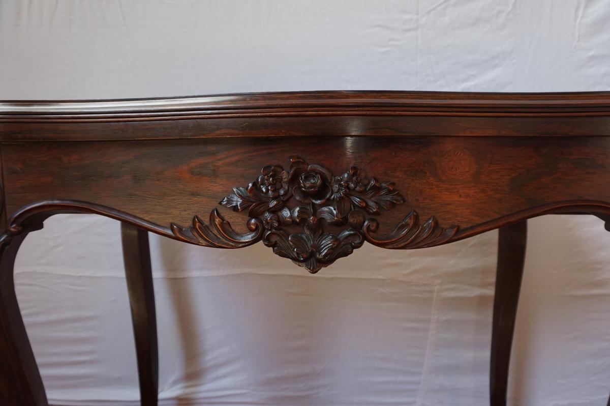 Table A Games In Palissandre Nineteenth-photo-2
