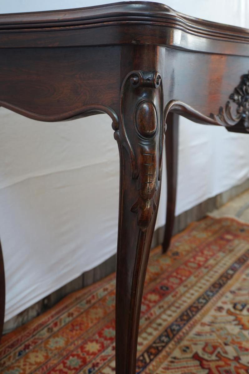 Table A Games In Palissandre Nineteenth-photo-1