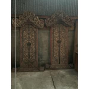 Paire de portes de Bali