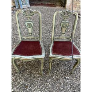 Paire de chaises