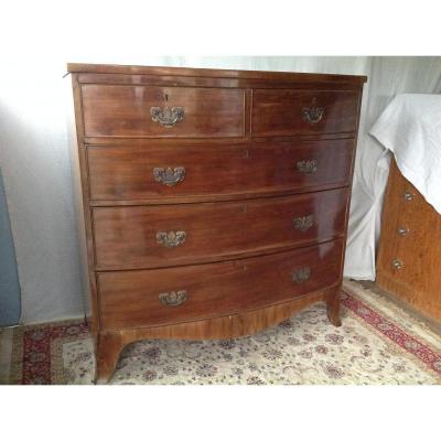 English Chest Of Drawers Late Nineteenth Early Twentieth