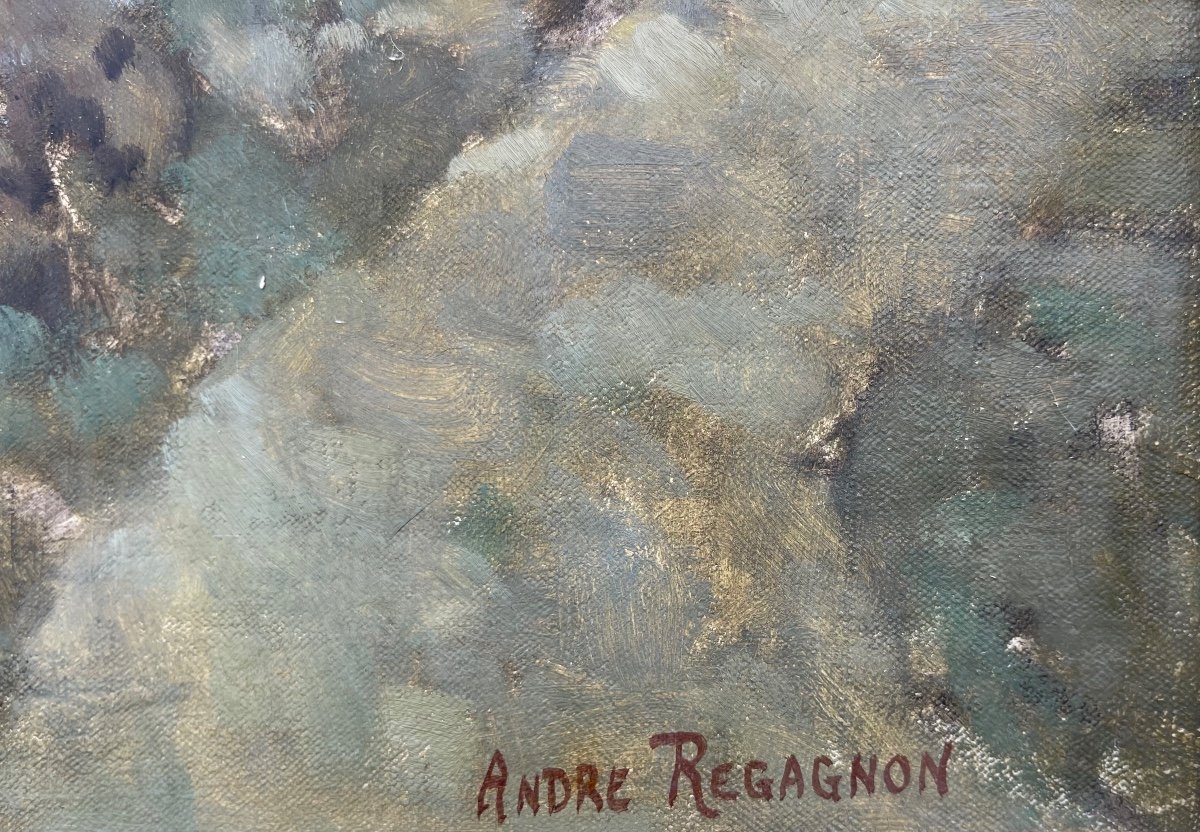 “ariege Village” André Regagnon (1902 - 1976)-photo-2