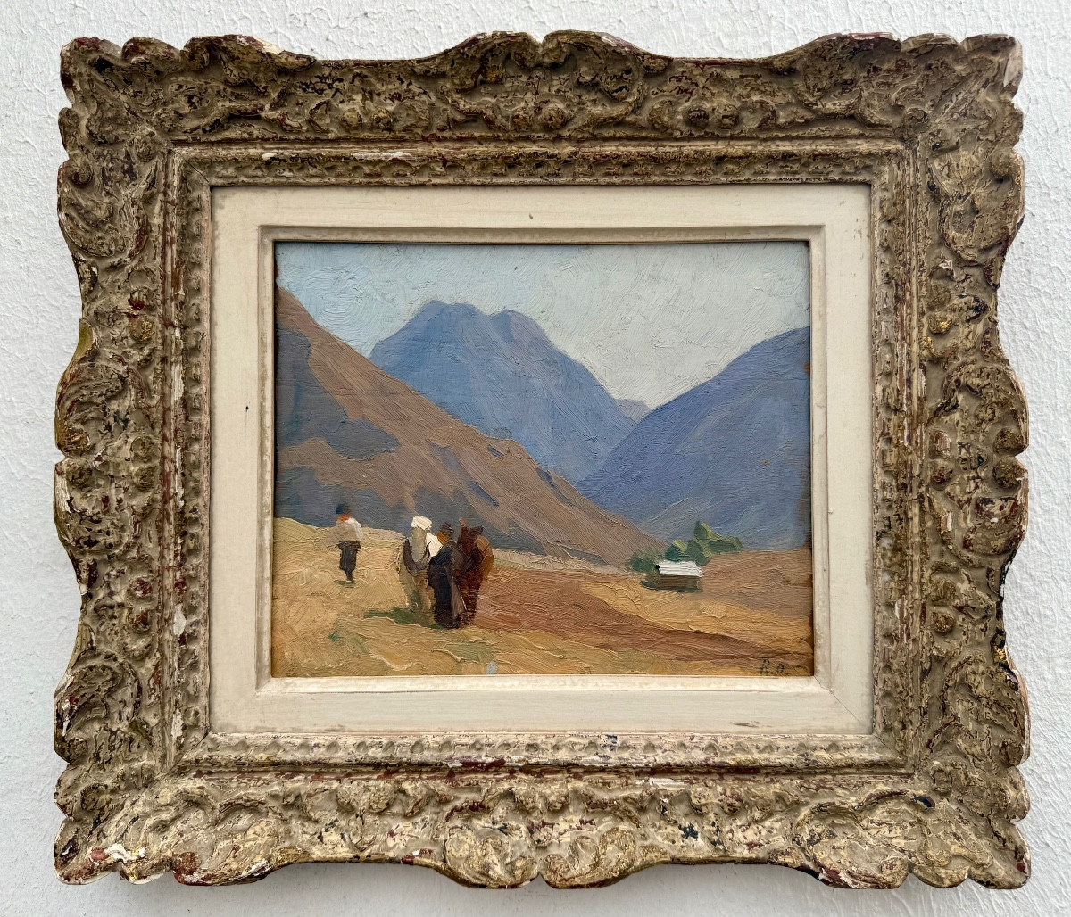 "in The Hautes-alpes" René Olivier (1874 - 1962)