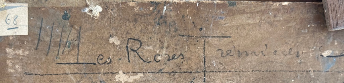 ” LES ROSES TRÉMIÈRES ” Pierre Vaillant ( 1878 - 1939 )-photo-3