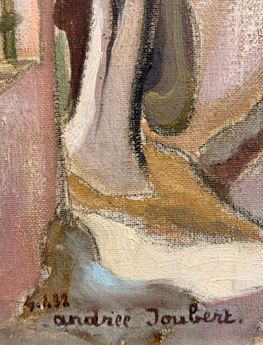 " Environ de Nice ” Andrée  Joubert ( 1894 - 1959 )-photo-2