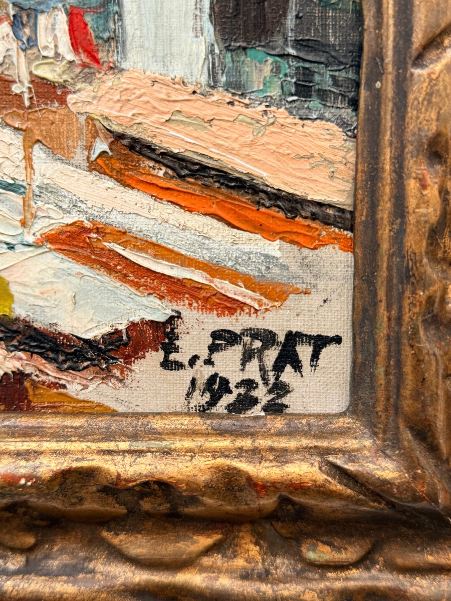 " Port Méditerranéen " 1922 E. PRAT ?-photo-2