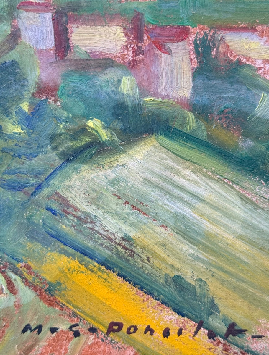 "cordes-sur-ciel" By Maurice Georges Poncelet (1897-1978)-photo-3