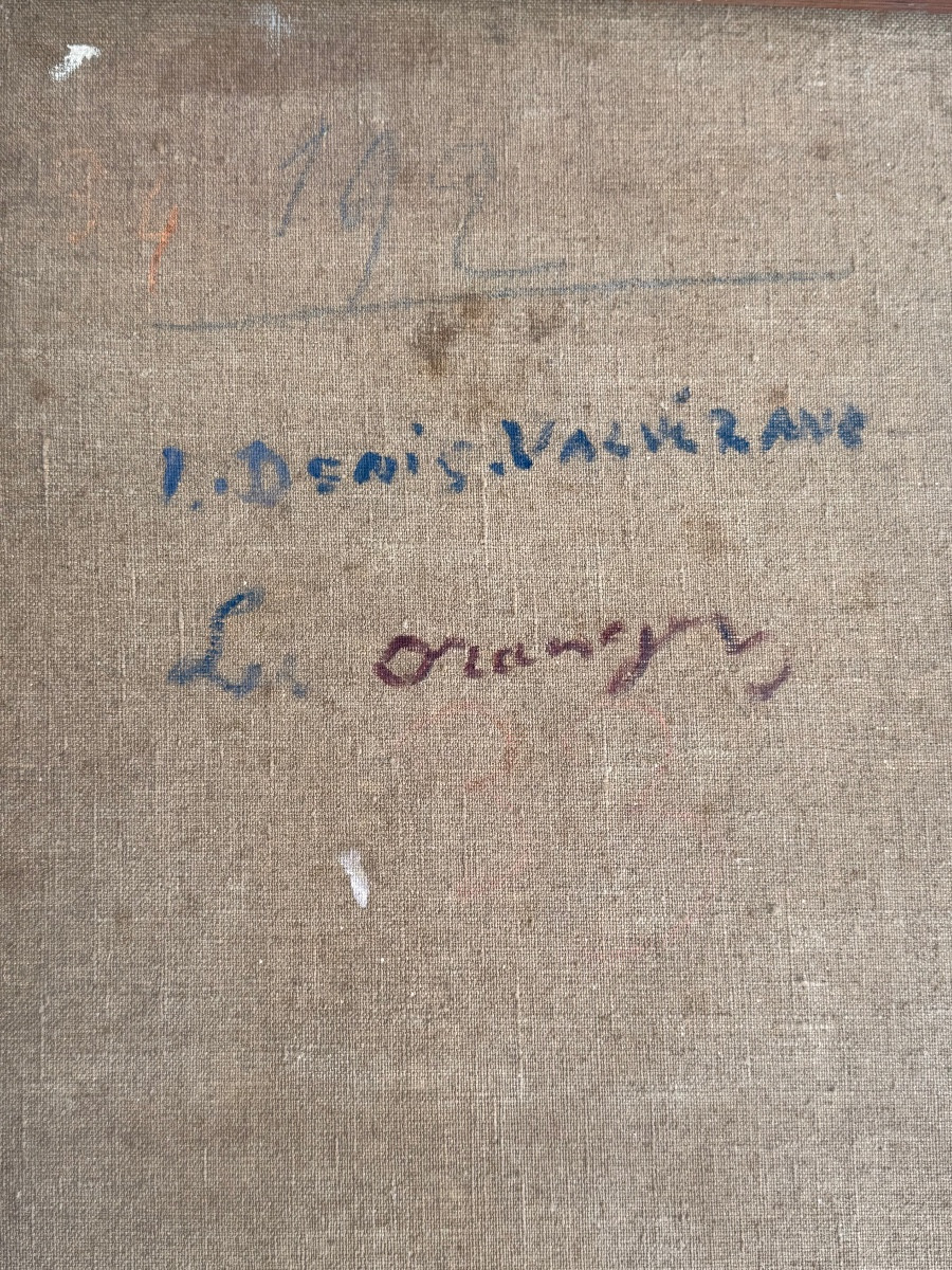 " Oranges Trees " Denis- Valvérane  Louis (1870 - 1943-photo-3