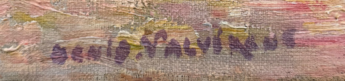 " Oranges Trees " Denis- Valvérane  Louis (1870 - 1943-photo-4